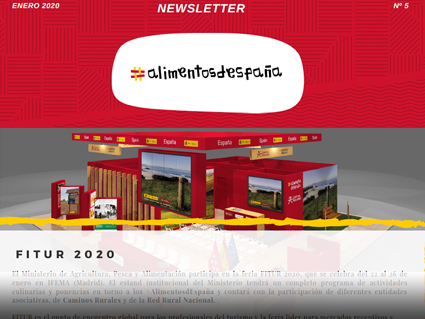 Newsletter #alimentosdespaña enero 2020