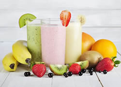 Batido con frutas