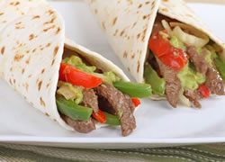 Fajitas de ternera