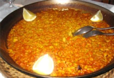 Fuente de arroz a bandaFuente de arroz a bandaes