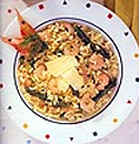 Risotto de gambas y espárragosFoto de Risotto de gambas y espárragoses