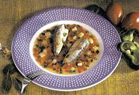 Sardinas con pisto a la alicantinaFoto de Sardinas con pisto a la alicantinaes