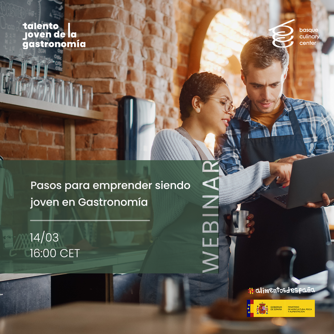 Webinar Talento joven de la gastronomía