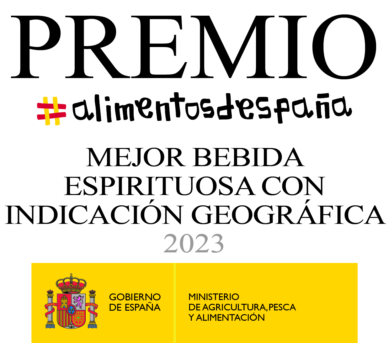 El Ministerio de Agricultura, Pesca y Alimentación convoca el Premio Alimentos a la Mejor Bebida Espirituosa con Indicación Geográfica, 2023