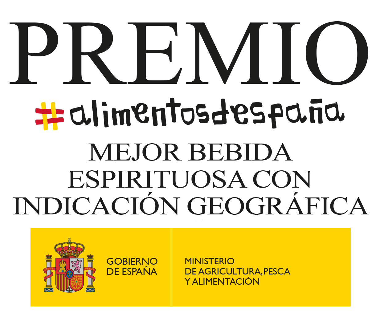 Logo Premio A.E. Mejor Bebida Espirituosa con IG