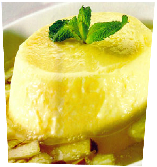 flan-en-sopa-de-manzana